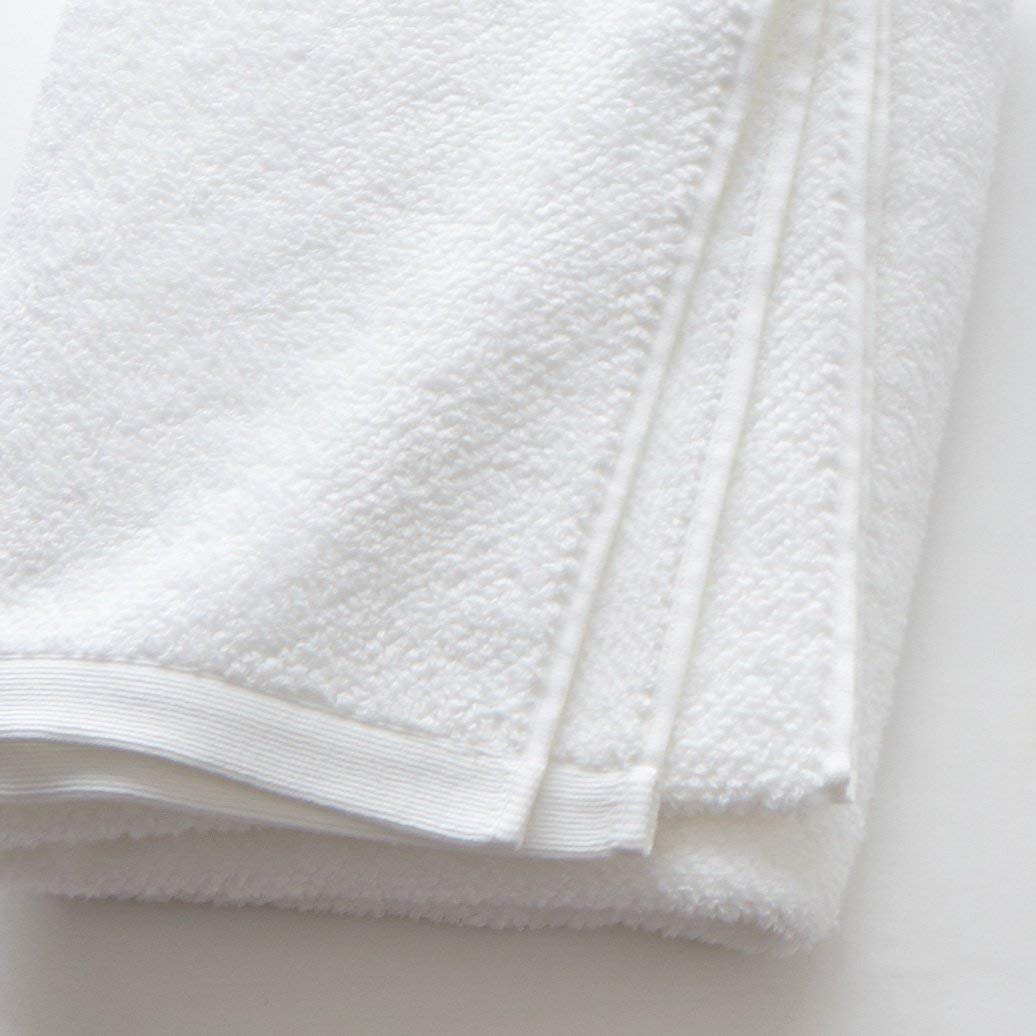 Peacock Alley Jubilee Bath Towels - Premium 100% Long Staple Cotton Luxury Bath Towels | 600 GSM Heavyweight | Soft & Absorbent | White Bath Sheet | Perfect for Spa, Guest Bathrooms & Luxury Hotels