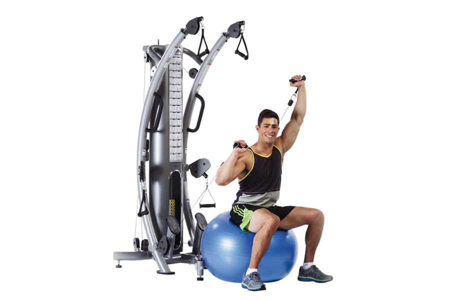 TuffStuff Six Pak Base Functional Trainer (SPT 6B) - Premium Home Gym Equipment for Strength Training & Full-Body Workouts | Perfect for Small Spaces & Functional Fitness