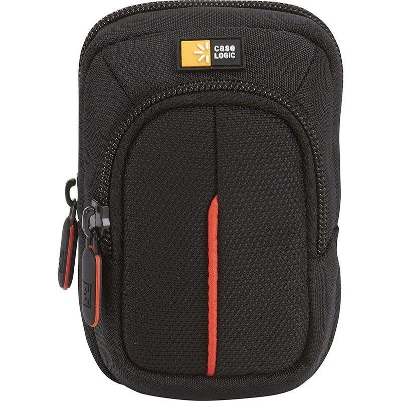 Case Logic DCB 302 Compact Camera Case - Black Waterproof Protective Pouch for DSLR, Mirrorless & Point-and-Shoot Cameras - Perfect for Travel, Hiking & Outdoor Photography