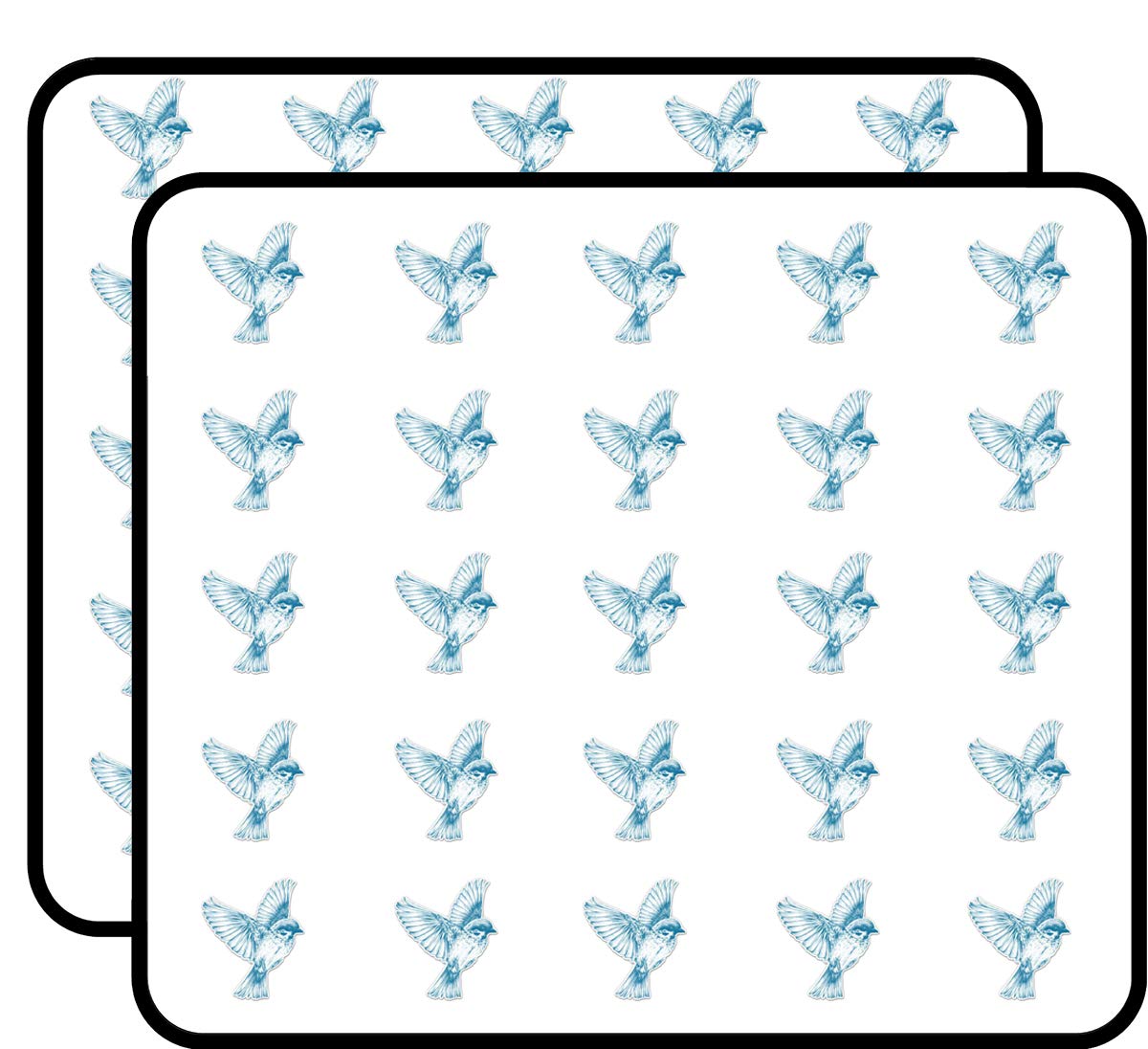 Vintage Bird Drawing Stickers - 50 Pack for Scrapbooking, DIY Crafts, Bullet Journals, Calendars & Art Projects | Perfect for Kids Activities, Home Decor & Gift Wrapping