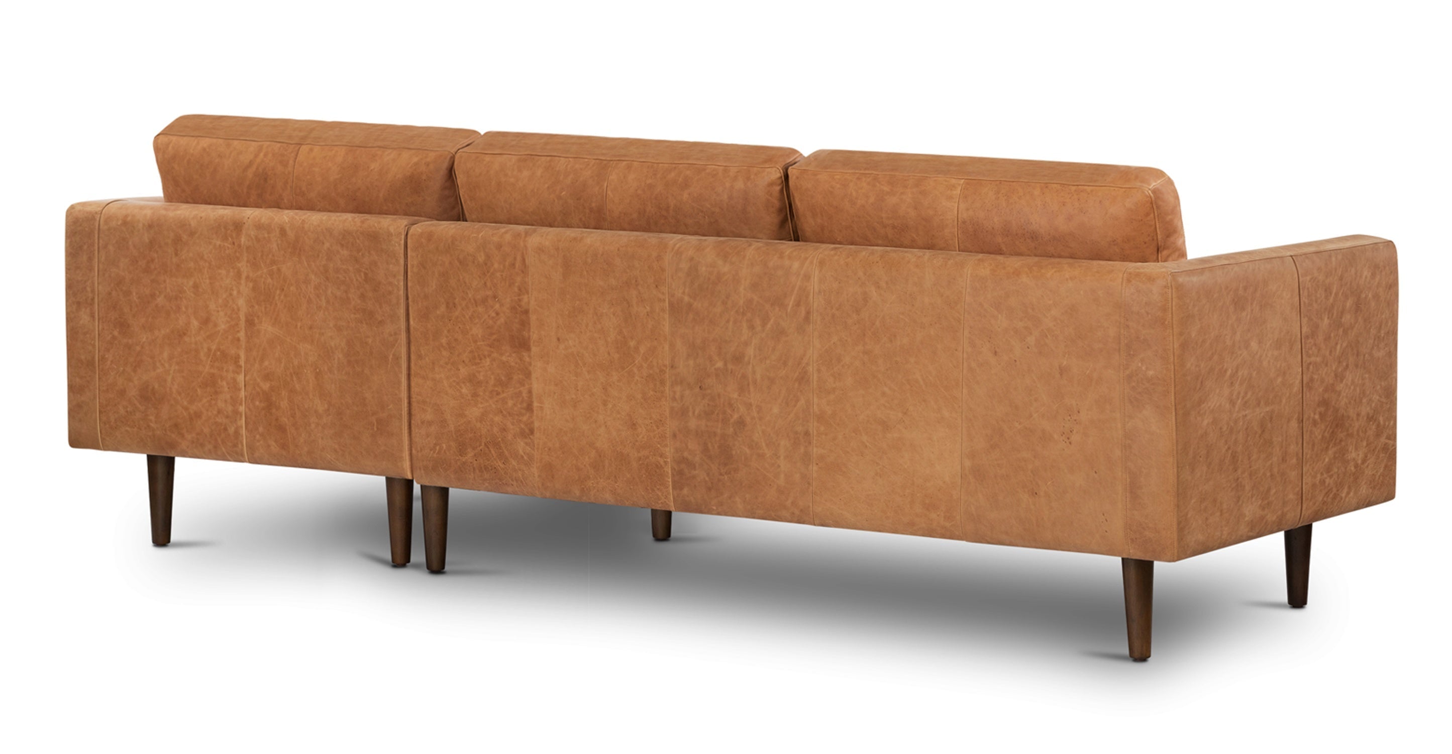 Napa Right Facing Sectional Sofa - Modern L-Shaped Couch for Living Room, Family Room & Home Theater | Comfortable Upholstered Furniture with Premium Fabric