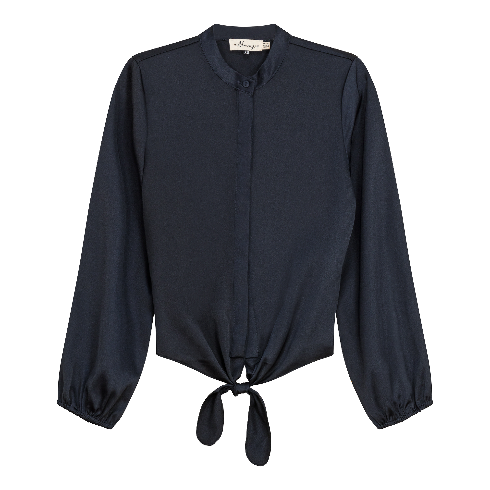 Elegant Satin Tie Blouse for Women - Soft & Shiny Formal Tops - Perfect for Office Wear, Date Nights & Special Occasions