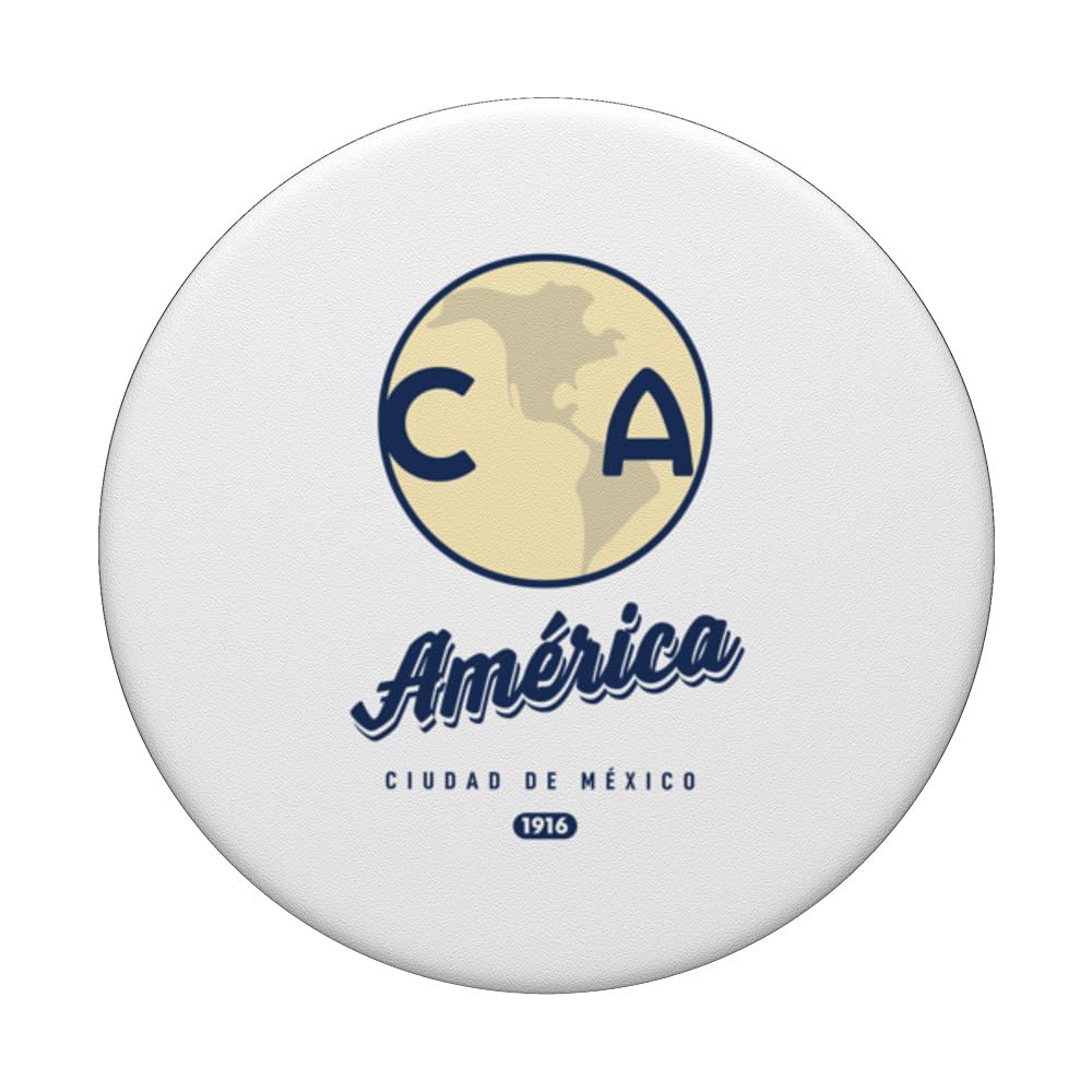 Club America Official Merchandise - Exclusive PopSockets Standard PopGrip for Soccer Fans | Perfect for Game Day, Phone Protection & Team Spirit