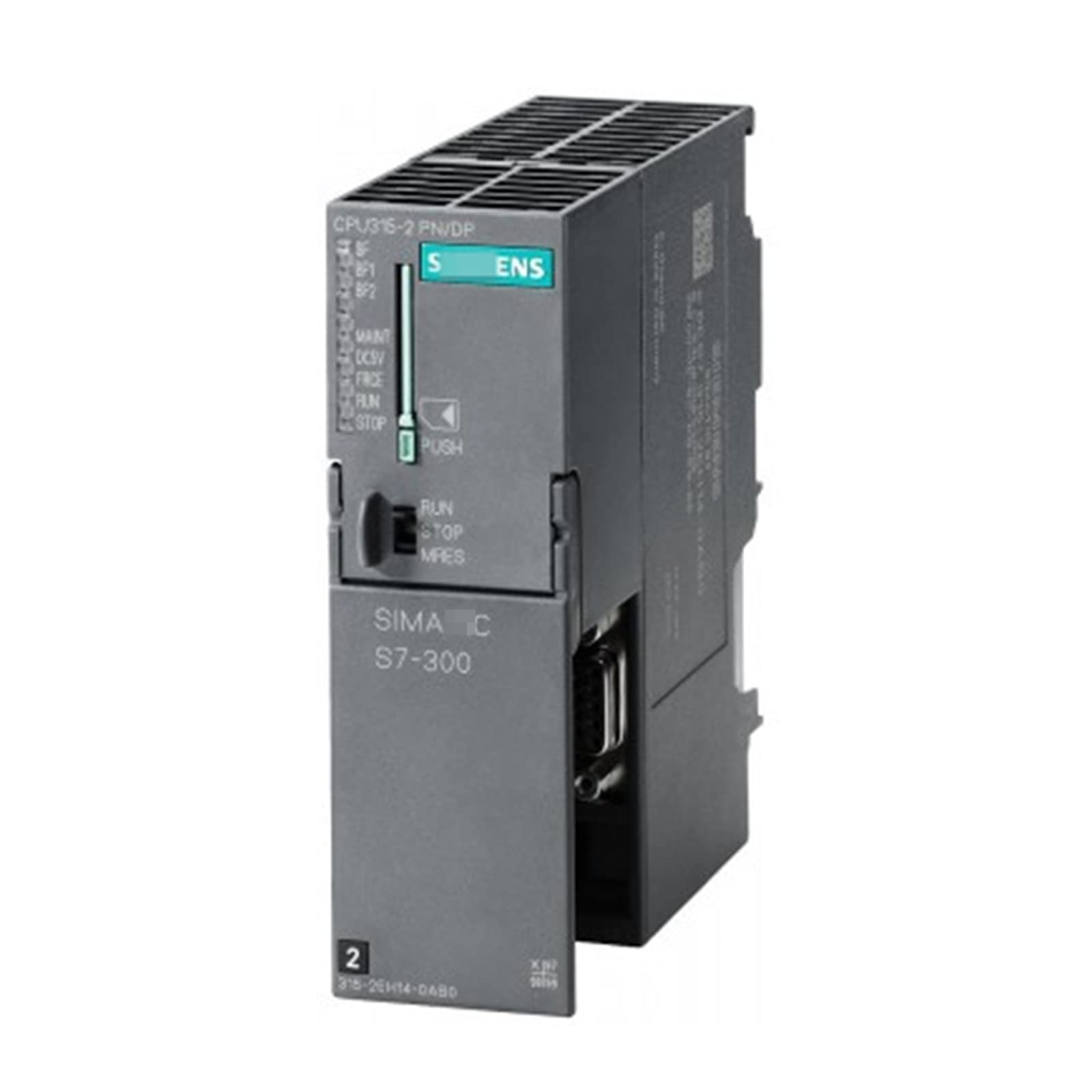 Original Siemens 6ES7315-2EH14-0AB0 S7-300 CPU 315-2 PN/DP PLC Module - Brand New in Box with Warranty - Industrial Automation Control System for Manufacturing & Process Plants