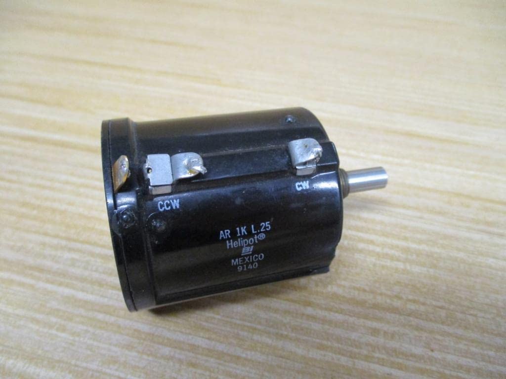 BI TECHNOLOGIES/TT ELECTRONICS AR1KL.25 Wirewound Potentiometer - 1K Ohm, 3% Tolerance, 5W Power Rating | Precision Control for Audio Equipment, Industrial Machinery & DIY Electronics Projects