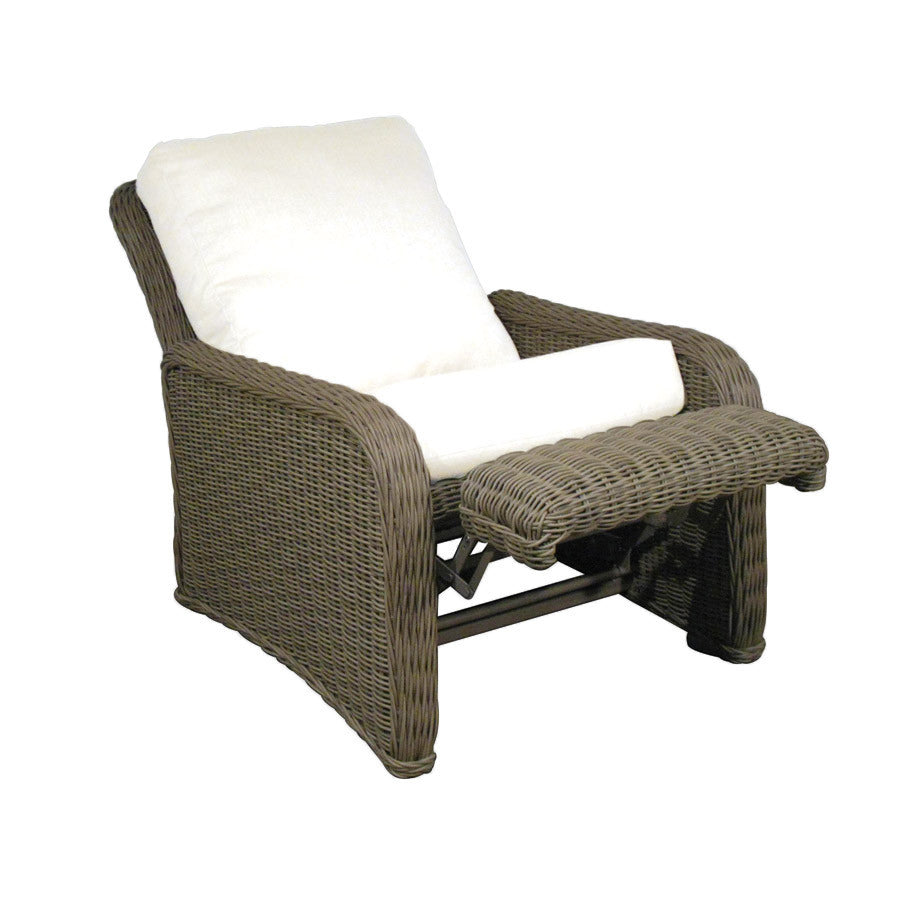Coastal Recliner Chair - Comfortable Patio Lounge Chair for Beach, Poolside & Outdoor Relaxation