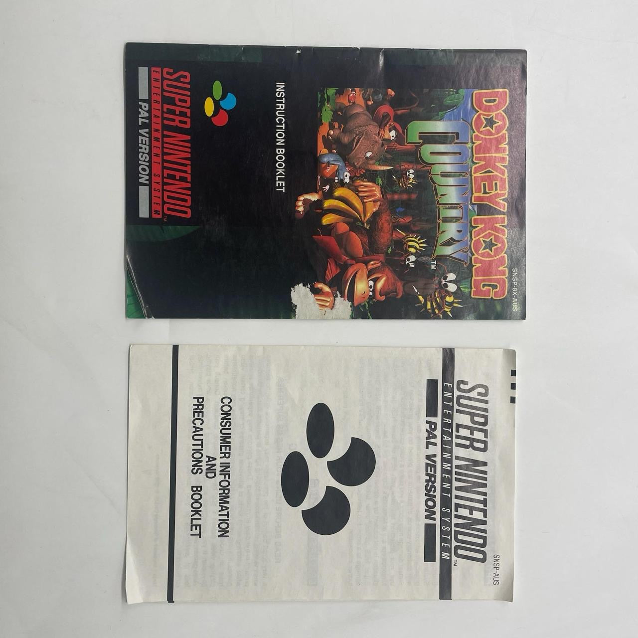 Donkey Kong Country Complete SNES Game - Super Nintendo PAL Version | Retro Gaming, Collector's Item, Gift for Gamers | Perfect for Nostalgic Play & Display