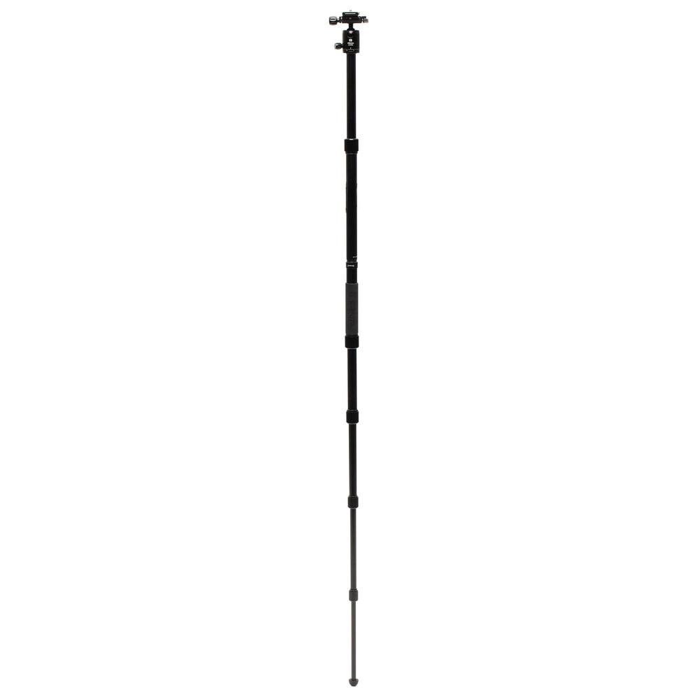Benro MeFOTO RoadTrip Pro Aluminum Travel Tripod with Ball Head & Monopod - Compact Lightweight Camera Stand for Photography, Vlogging & Outdoor Adventures (Black)