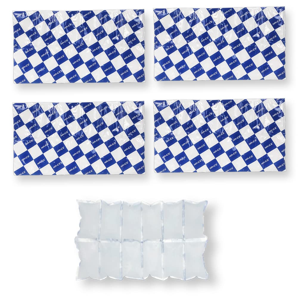 Reusable Dry Ice Packs for Shipping & Storage - Long Lasting Cold Packs for Lunch Box & Coolers - Ideal for Frozen Food & Drinks - Perfect for Camping, Picnics & Meal Prep