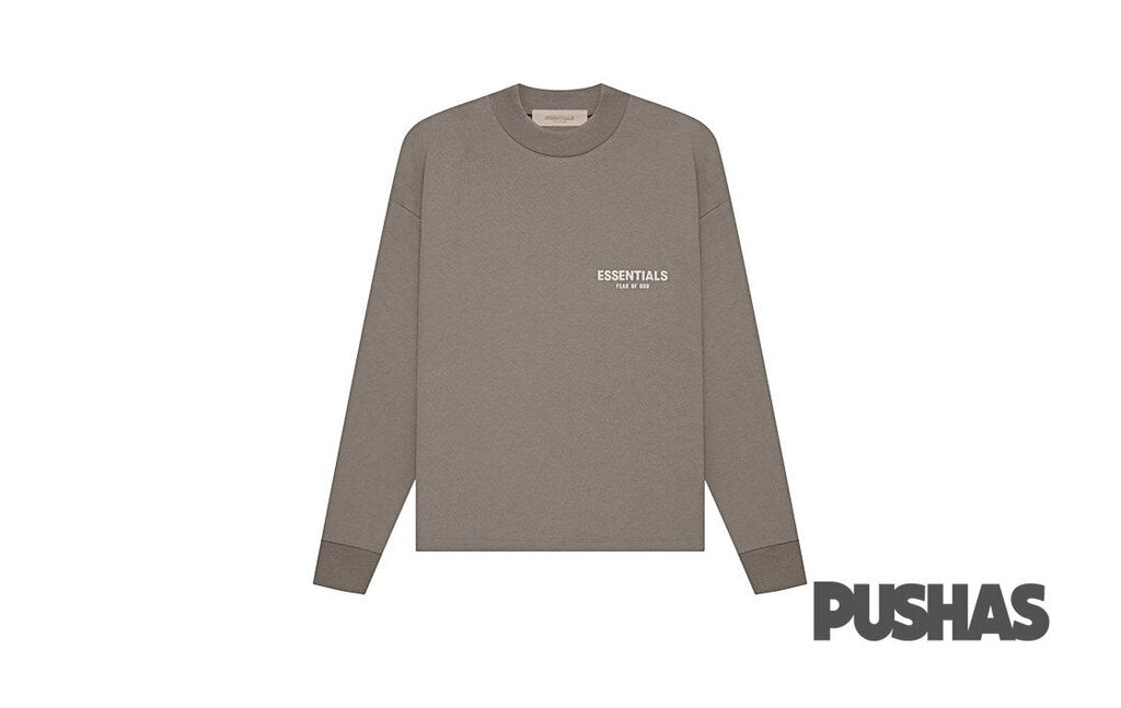 ESSENTIALS Long Sleeve Crewneck Sweatshirt - Desert Taupe | Comfortable Casual Wear for Men & Women | Perfect for Fall & Winter Outfits, Lounge Wear, and Layering