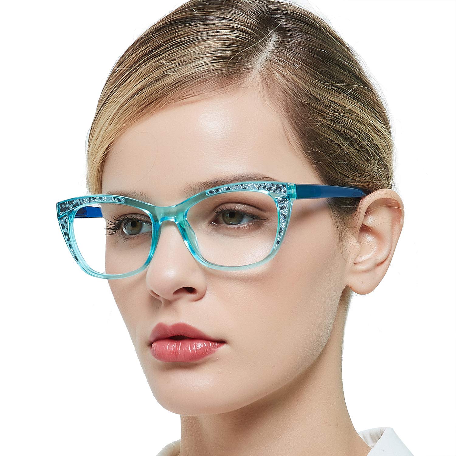 OCCI CHIARI Fashion Reading Glasses for Women & Men - Lightweight Eyewear Frames for Reading, Working & Computer Use