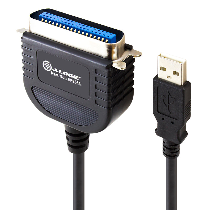 USB 2.0 to DB36 Centronics Parallel Bi-Directional Converter Adapter - Fast Data Transfer for Printers, Scanners & Legacy Devices | Home & Office Use
