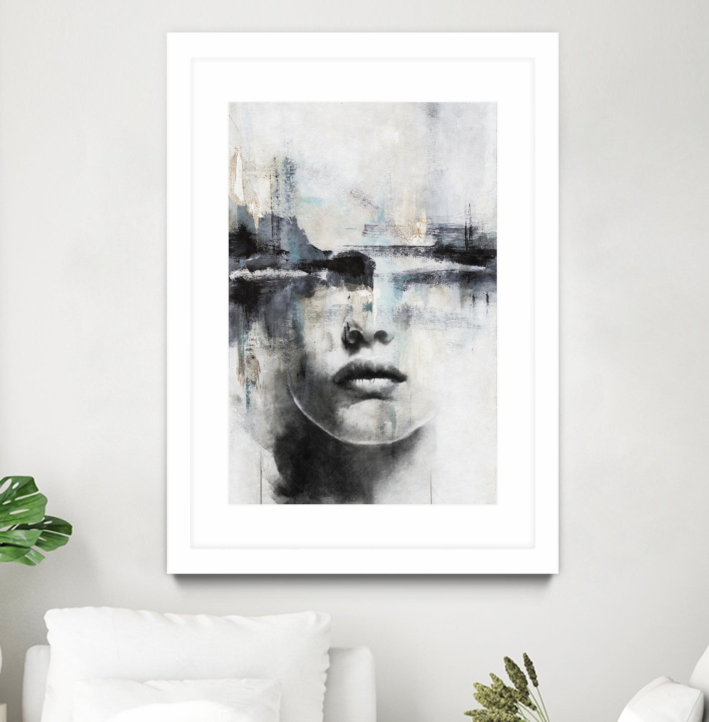 Abstract Harmony Wall Art - Modern Canvas Painting for Home & Office Decor | Perfect for Living Room, Bedroom & Workspace