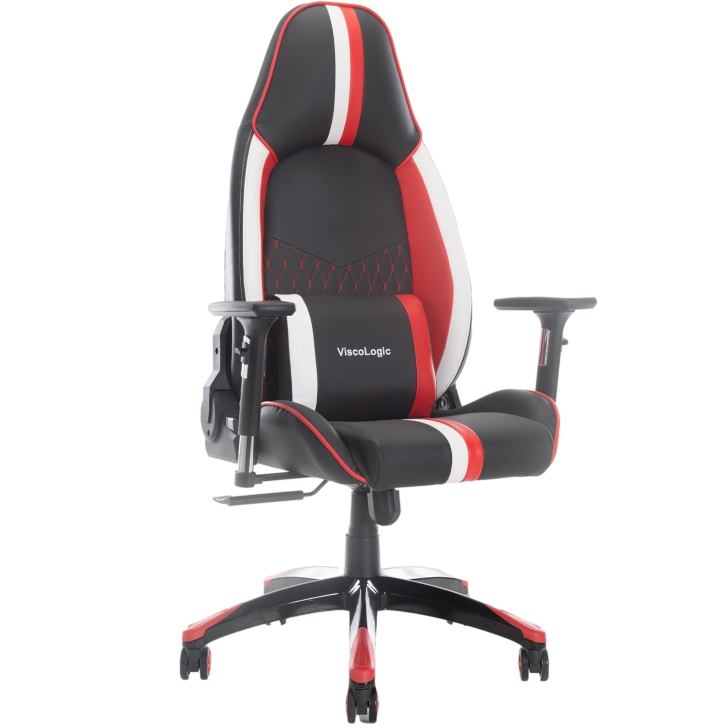 PRO X Series 7903 Gaming Chair - Ergonomic Racing Style with Adjustable Lumbar Support (Black & Red) - Perfect for PC Gaming, Esports, and Home Office Setup