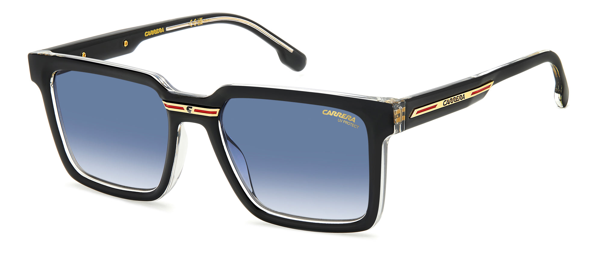 Carrera Victory C 02/S Sunglasses - Polarized UV Protection Sports Shades for Running Cycling Driving - Trendy Aviator Style for Men & Women