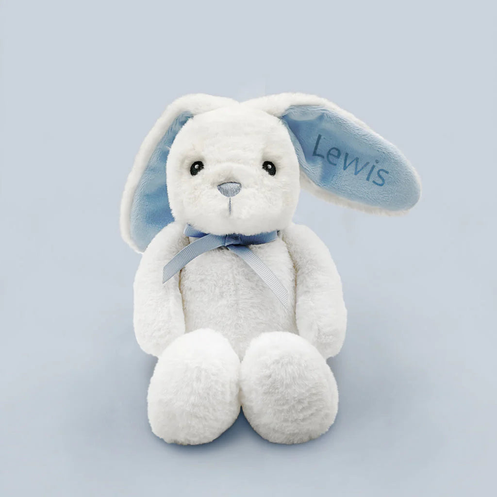 Personalized Baby Boy Gift Set - Newborn Baby Shower Present, Christening or Birthday Gift - Includes Blanket, Bodysuit & Hat - SKU: LBG1064 - Perfect for First Photos, Hospital Visits & Special Occasions
