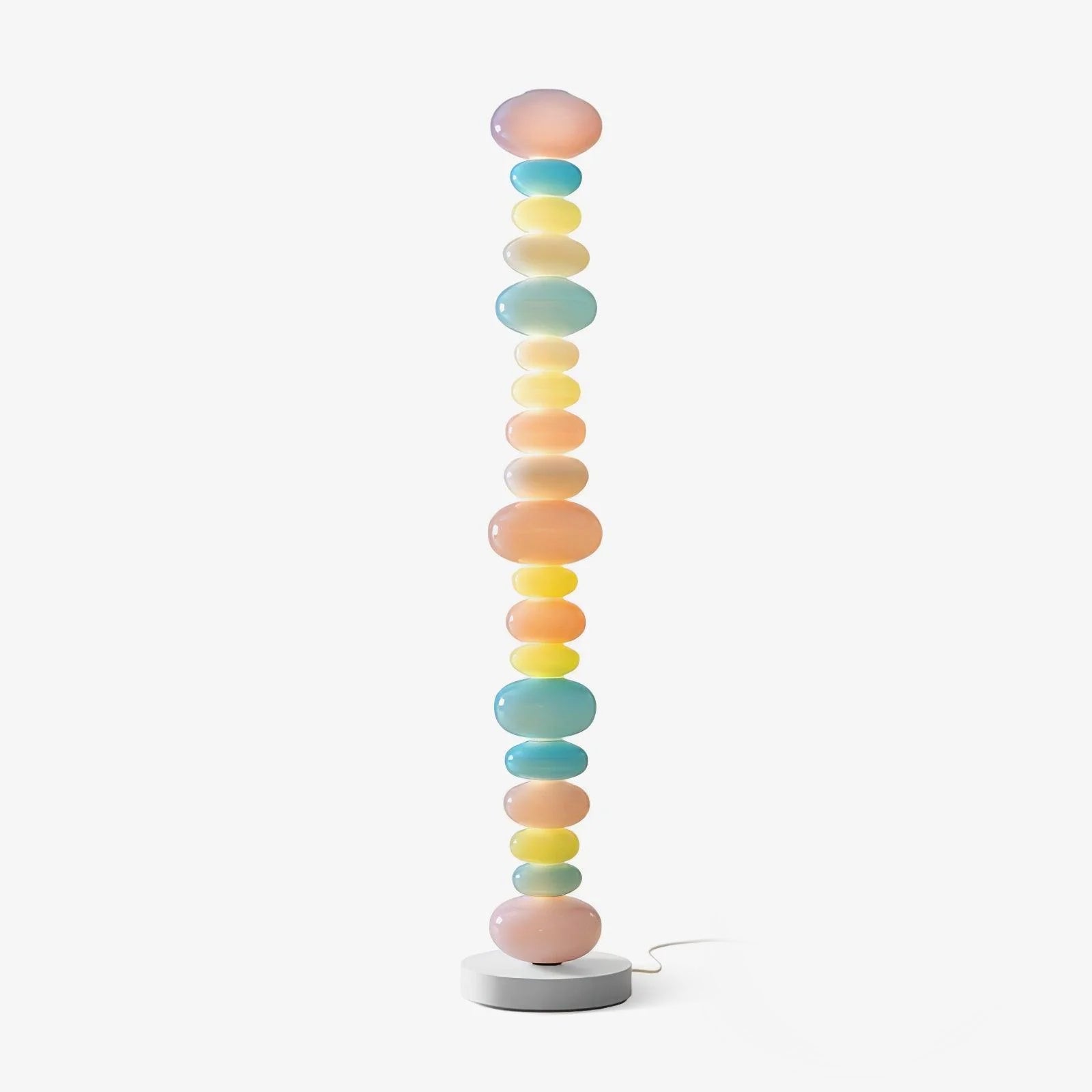 Modern LED Candy Floor Lamp - Adjustable Brightness for Living Room, Bedroom & Office - Stylish Home Decor Lighting for Relaxation & Ambiance