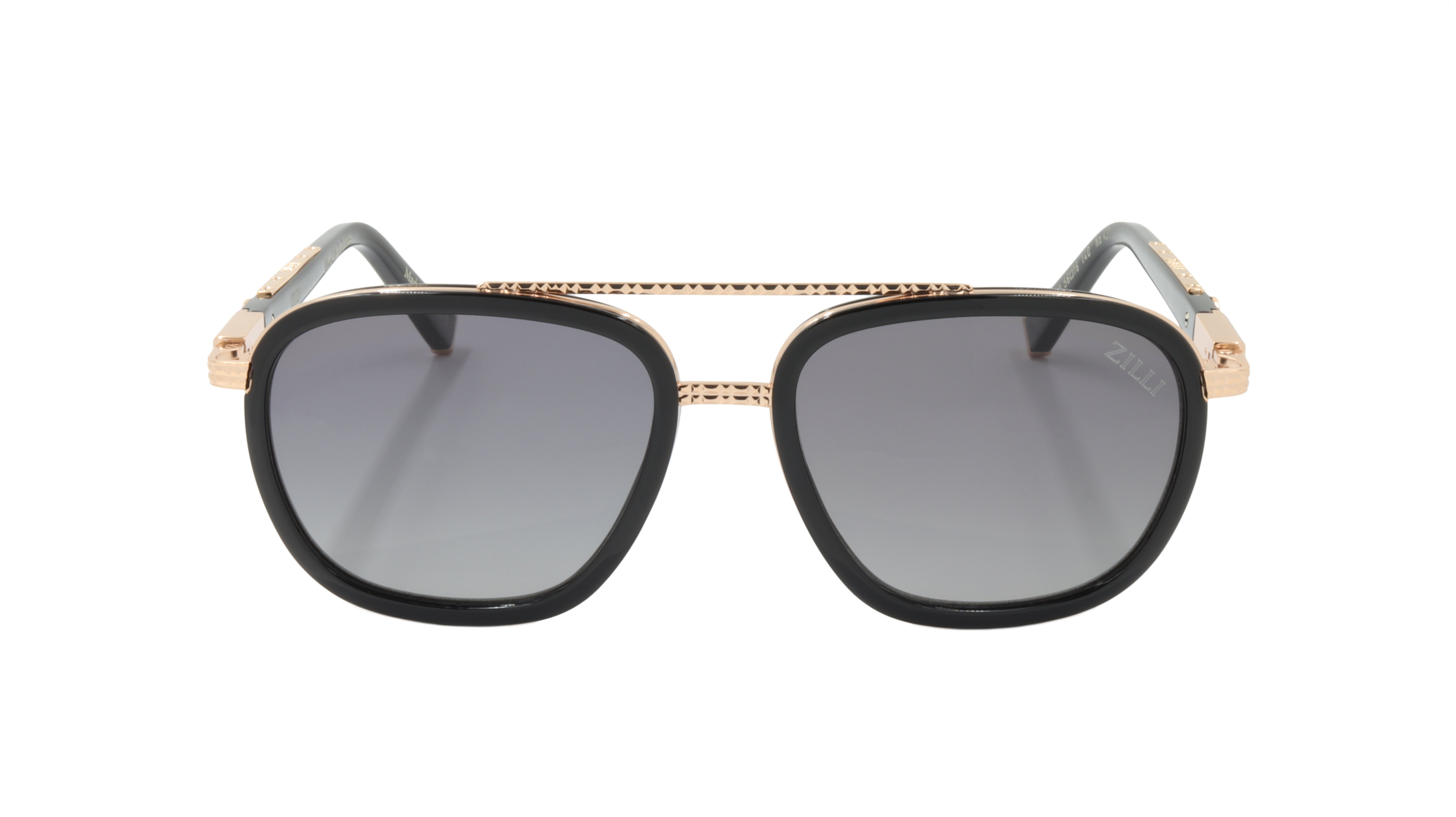 ZILLI Titanium Acetate Polarized Sunglasses - Handmade in France - Model ZI 65013 C09 - Luxury UV Protection for Driving, Travel & Outdoor Activities