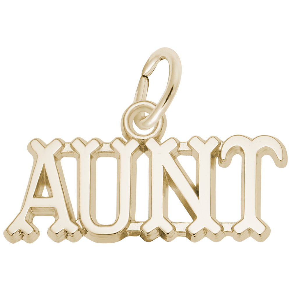 Beautiful Aunt Charm - Elegant Charms for Bracelets & Necklaces - Perfect for Gifts, Jewelry Making & Personal Accessories