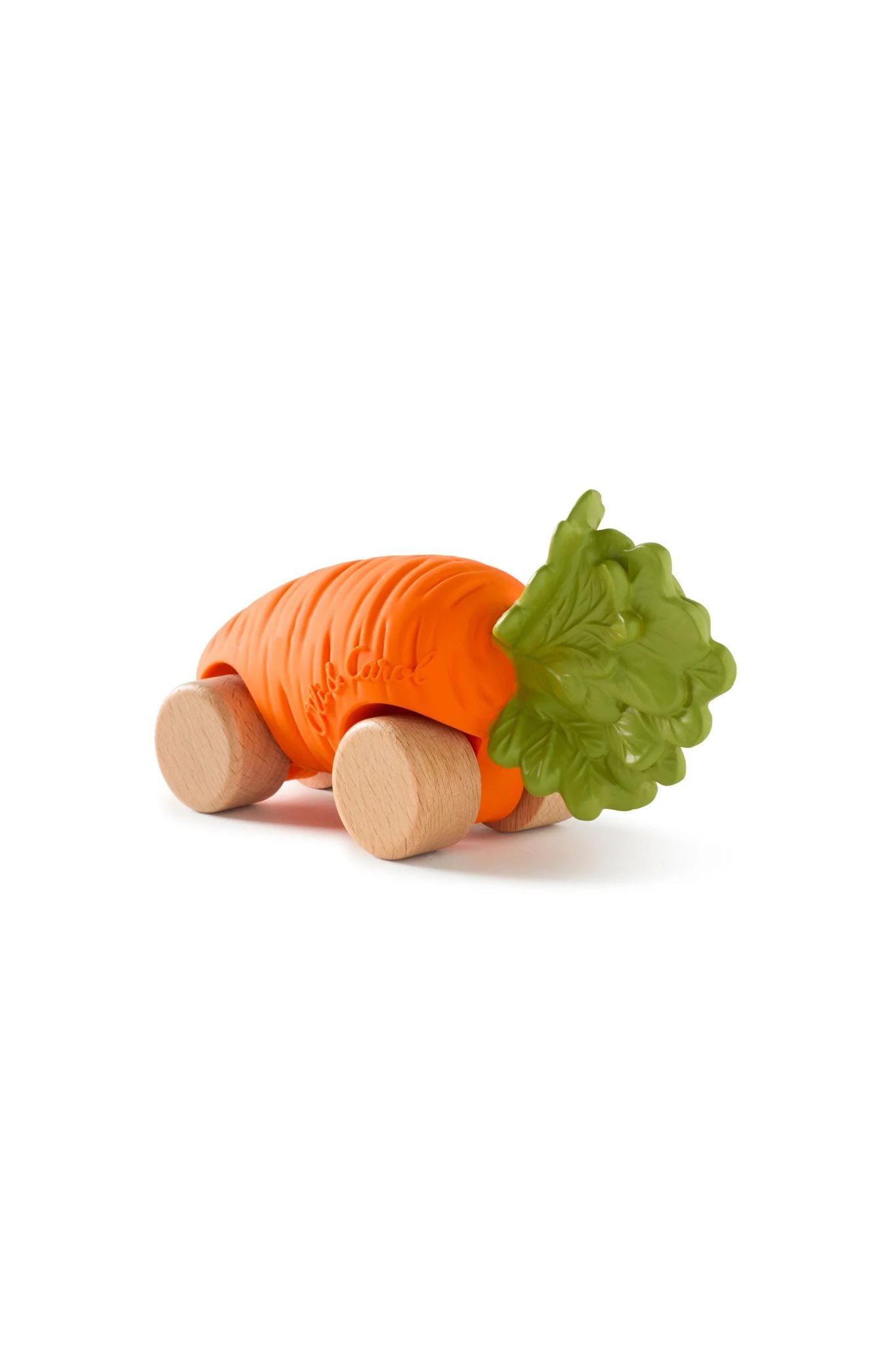 Cathy The Carrot Baby Car Toy - Soft Plush Infant Toy for 0+ Months - Perfect for Early Learning, Teething & Cuddling - Great for Nursery, Stroller & Playtime