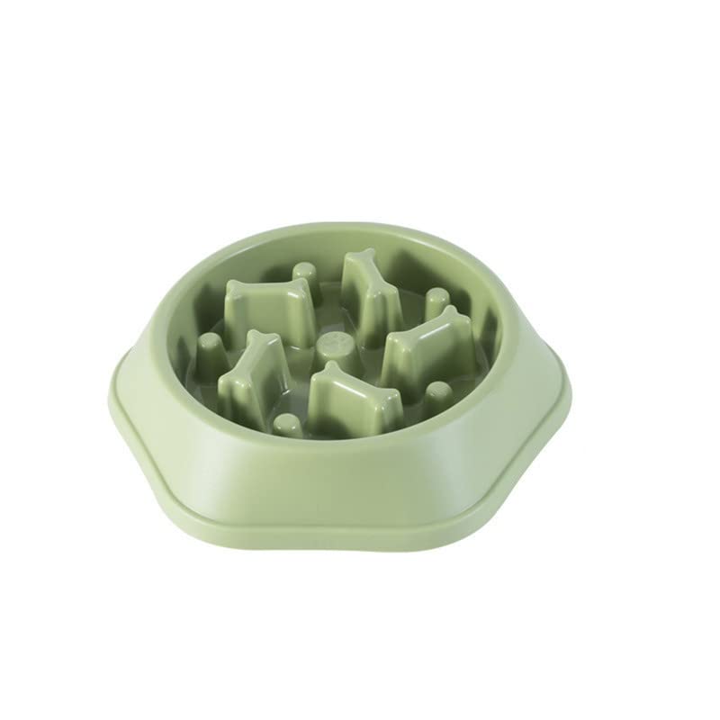 2-Pack Slow Feeder Dog Bowls - Anti-Choke Pet Food Bowls for Cats & Dogs - Perfect for Fast Eaters, Digestion Aid, Portion Control - Great for Mealtime Enrichment and Puzzle Feeding Fun