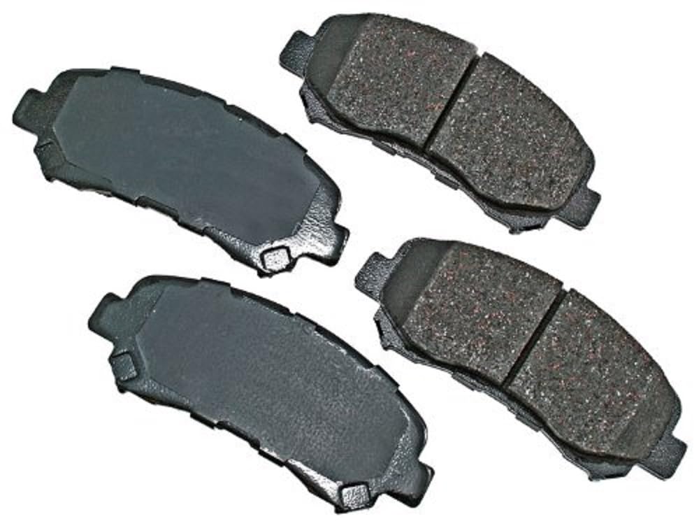 Akebono Ultra-Premium Ceramic Brake Pad Set - Low Noise & Dust-Free for Smooth Braking - Perfect for Daily Commute, Highway Driving & Performance Vehicles