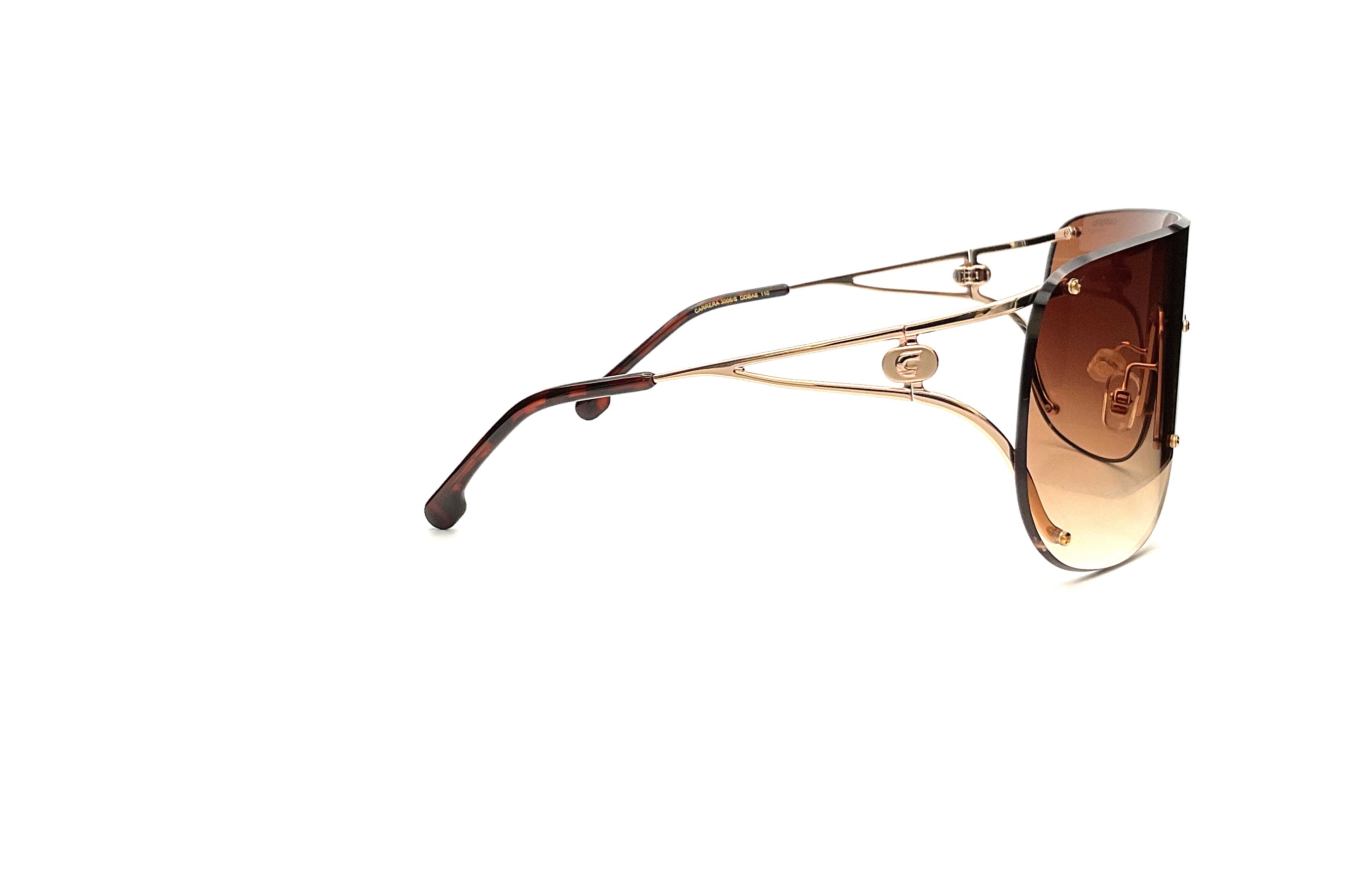 Carrera 3006/S Sunglasses - Gold Copper Frame, UV Protection, Polarized Lenses for Men & Women | Perfect for Driving, Outdoor Sports & Fashion Accessories