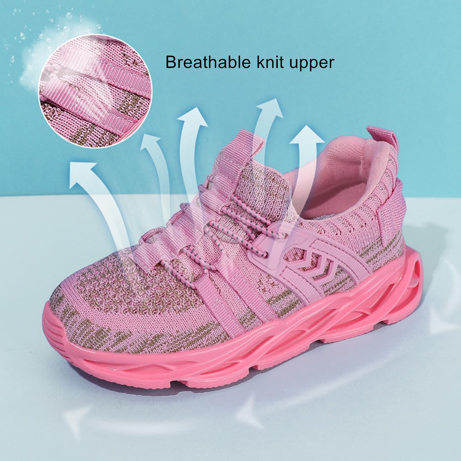 DADAWEN Boys Girls Sneakers - Lightweight Breathable Tennis & Running Shoes for Toddler, Little Kid, Big Kid - Perfect for School, Sports & Playtime