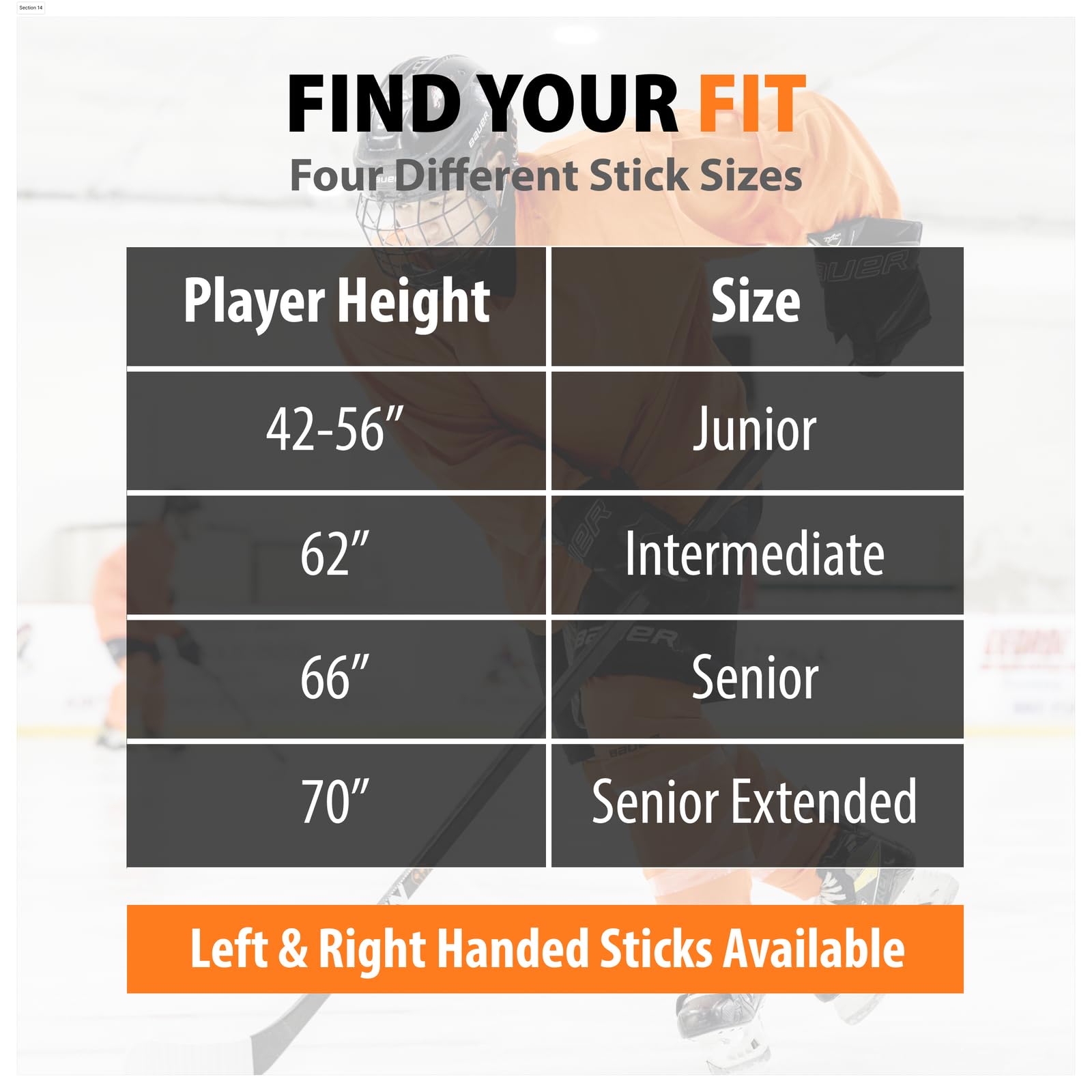 Premium 18K Carbon Fiber Ice Hockey Stick - Lightweight, Textured Grip for Enhanced Control | Perfect for Professional & Amateur Players
