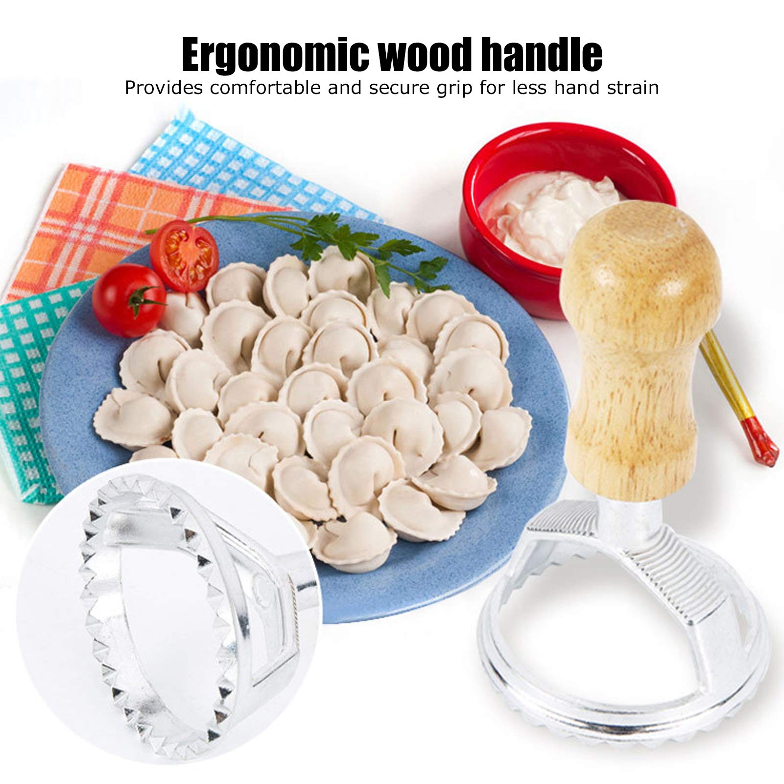 Yosoo 7-Piece Dumpling Maker Set - DIY Cookie, Cake, Pastry & Pasta Stamp Press Cutter for Homemade Biscuits & Desserts | Perfect for Baking, Party Treats & Family Cooking Activities