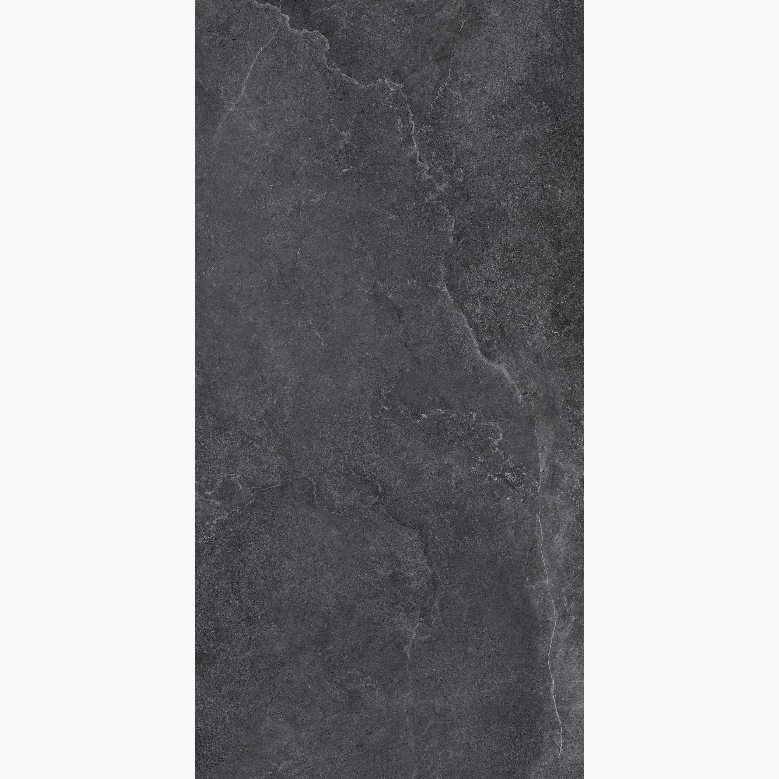 Enzo 1200x600mm Matte Porcelain Tile - Coal Black Finish for Modern Flooring & Wall Covering | Perfect for Living Rooms, Kitchens & Bathrooms