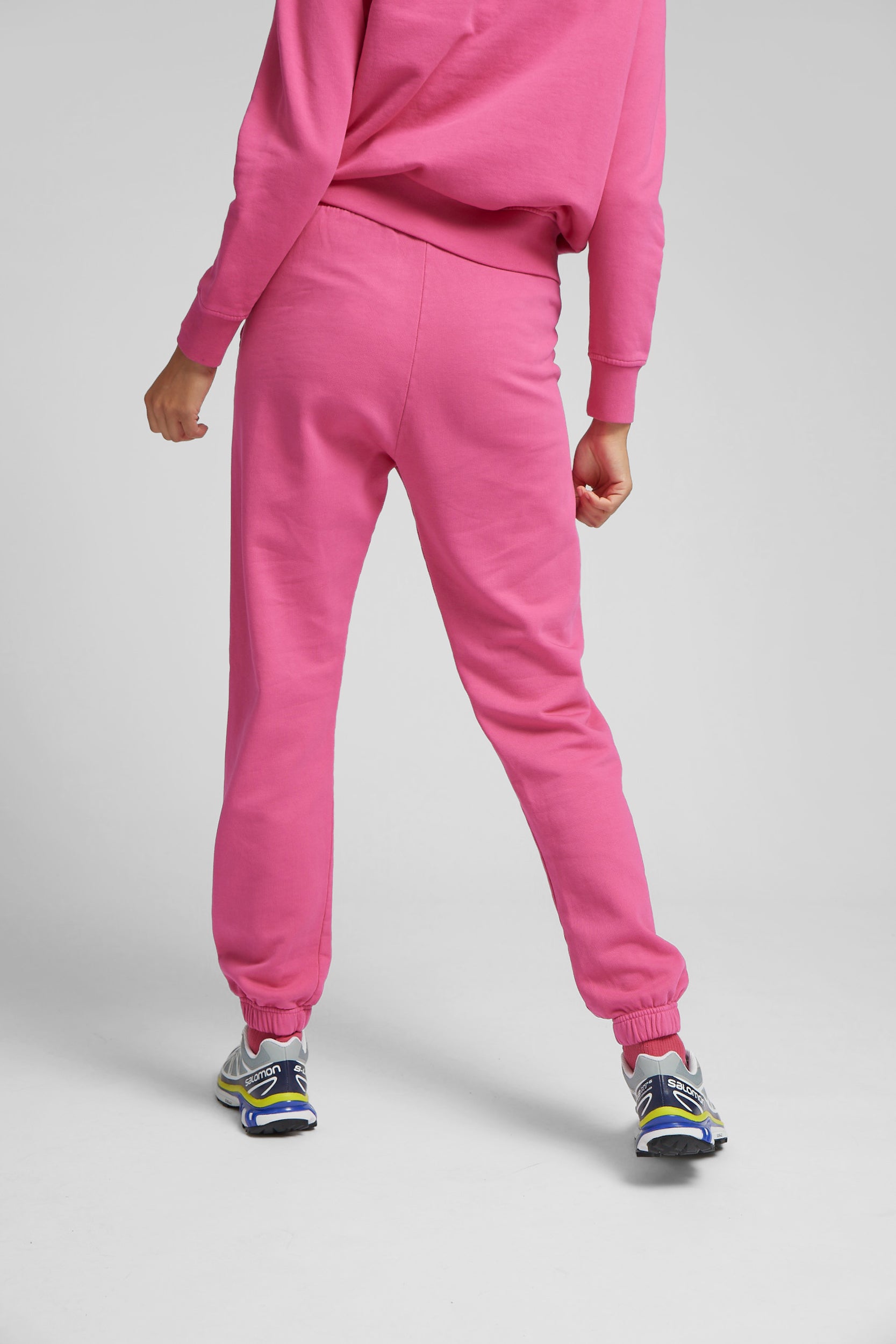 Organic Cotton Sweatpants for Women - Soft & Comfortable Misty Brown Lounge Pants - Perfect for Yoga, Running & Relaxing at Home