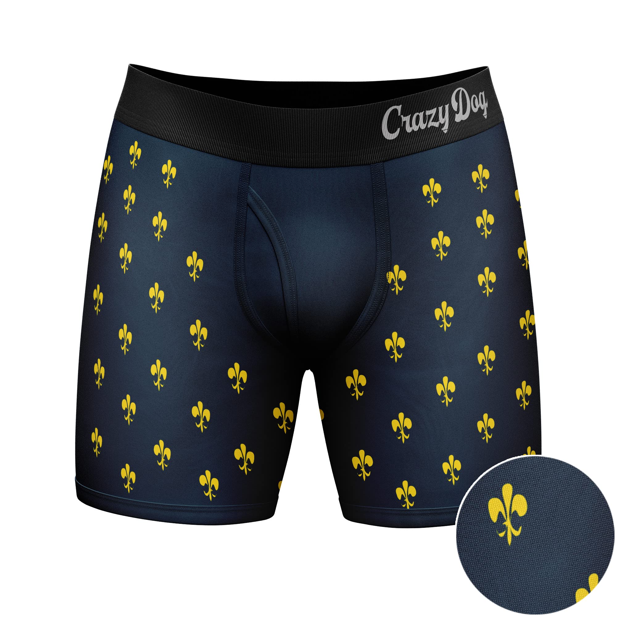Funny Periodic Table Boxer Briefs for Men - Noble Gases Chemistry Teacher Gag Gift, Novelty Underwear for Science Lovers & Classroom Jokes