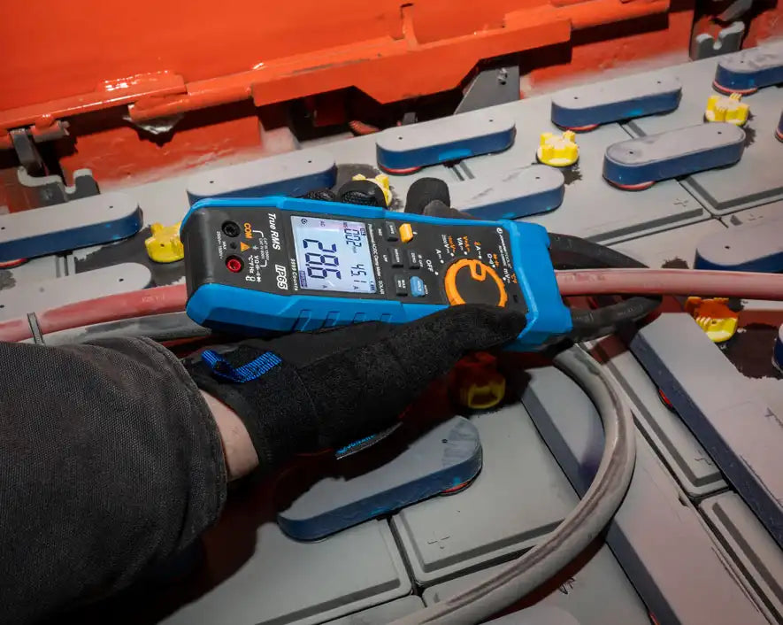 ACM 1500DC Digital Clamp Meter - Solar Power Compatible, CAT III 1500V Safety Rating - Perfect for Electricians & Solar Panel Installation