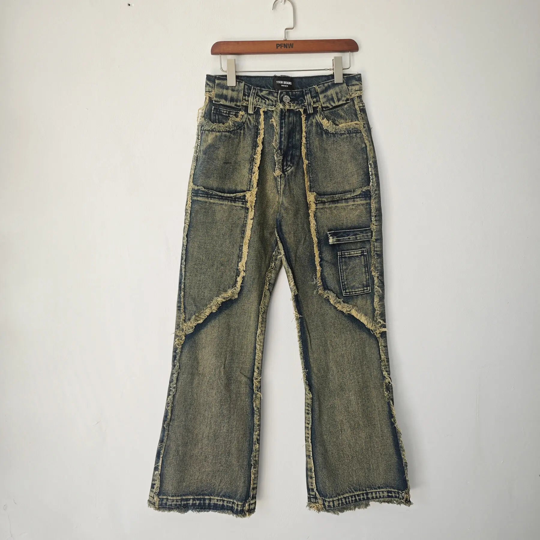Men's Vintage American Rough Selvedge Denim Jeans - Heavyweight Straight Leg Loose Fit Trousers for Casual Wear | 2025 Spring Collection | Style 28W4102 | Perfect for Everyday Outfits and Retro Fashion Looks