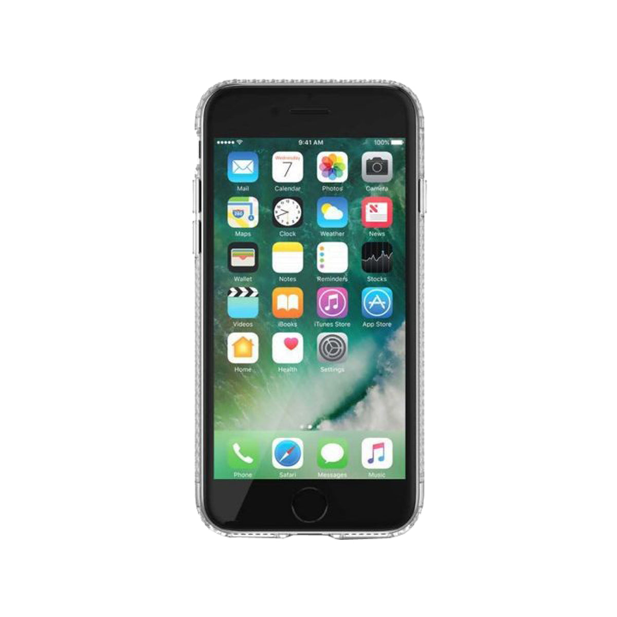 Tech21 Pure Clear Shockproof Phone Case for iPhone 7/8/SE Gen 2/3 - Ultra Slim Protective Cover with Military-Grade Drop Protection | Perfect for Everyday Use, Travel & Outdoor Activities