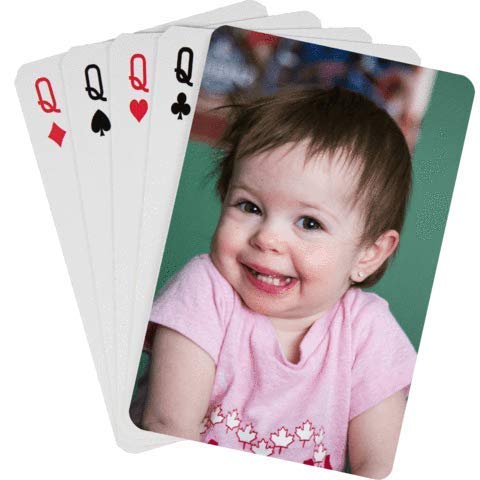 Premium Poker Size Playing Cards - 52 Deck with Jokers for Casino, Poker, Blackjack & Family Game Nights | Durable & Smooth Finish for Professional & Home Use