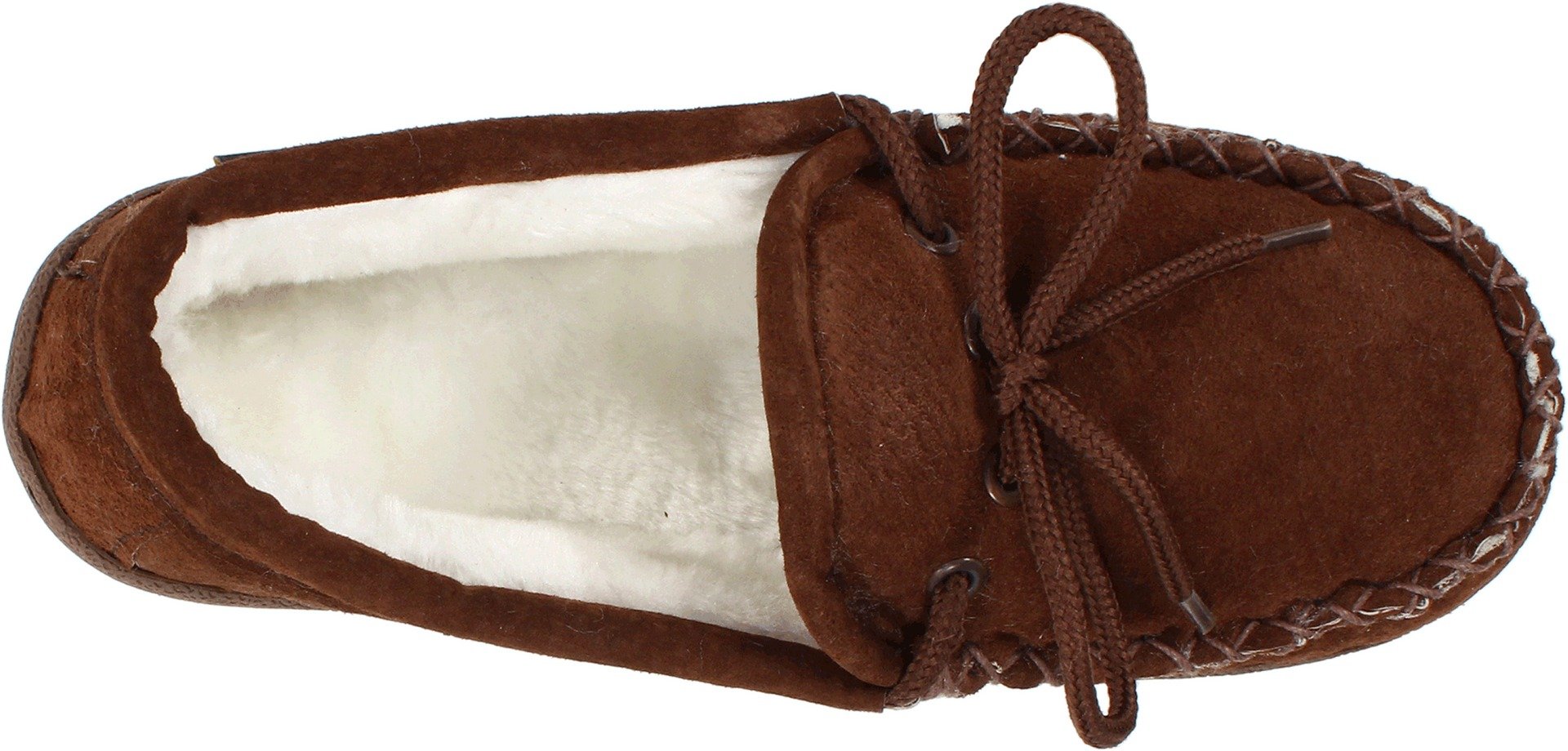 Old Friend Women's Kentucky Moccasin - Comfortable Leather Slip-On Shoes for Casual Outings and Relaxing at Home