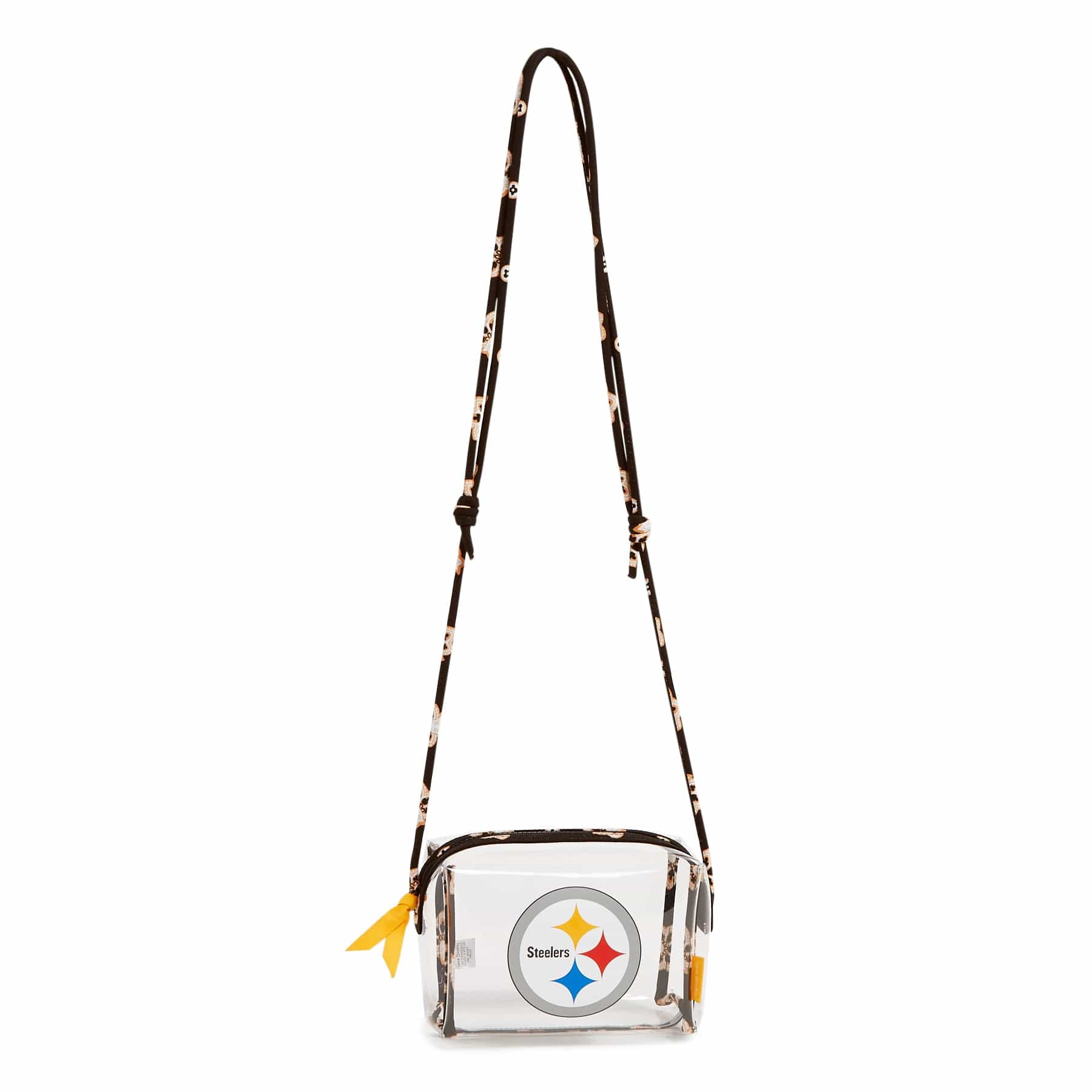 NFL Clear Crossbody Bag for Game Day - Waterproof & Lightweight Stadium Approved Purse for Football Fans - Perfect for NFL Games, Concerts, and Travel
