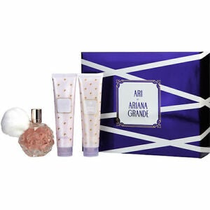 Ariana Grande Ari Women's Gift Set - 3 Piece Perfume & Body Lotion Set for Women, Perfect Birthday Gift for Her, Valentine's Day Present, Mother's Day Gift Idea
