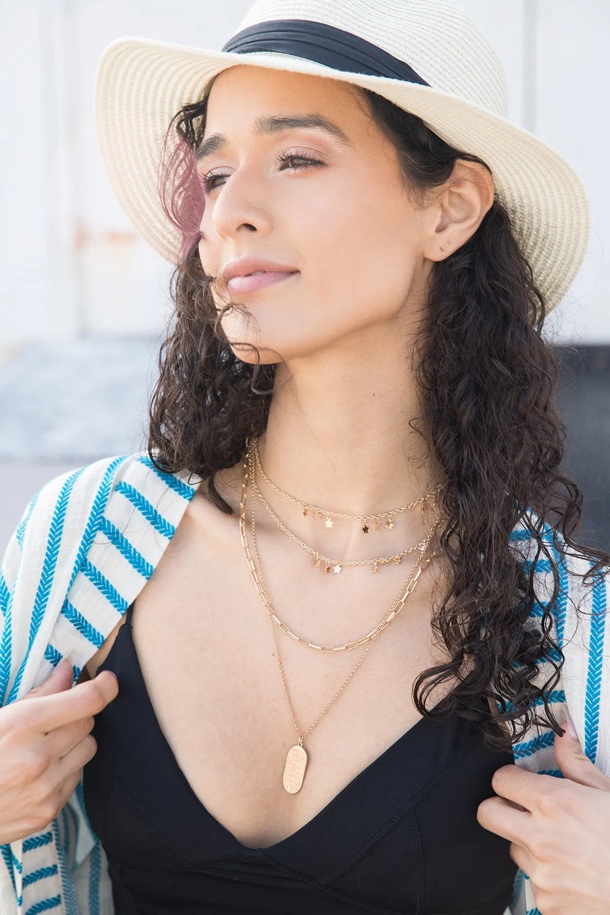 Star Charm Layered Necklace for Women - Elegant Celestial Jewelry for Everyday Wear & Special Occasions