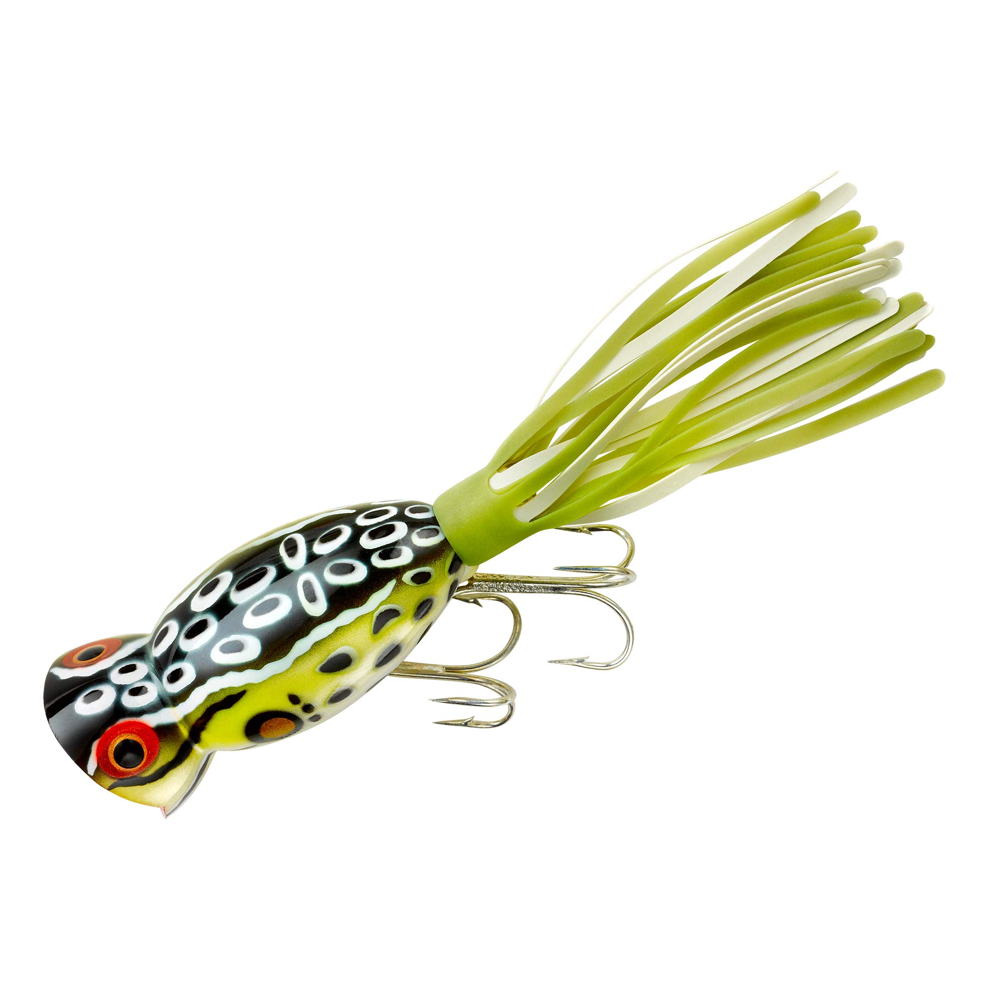 Topwater Hula Popper Bass Fishing Lure - Weedless Surface Bait for Freshwater & Saltwater - Perfect for Bass, Pike, and Musky Fishing in Lakes & Rivers