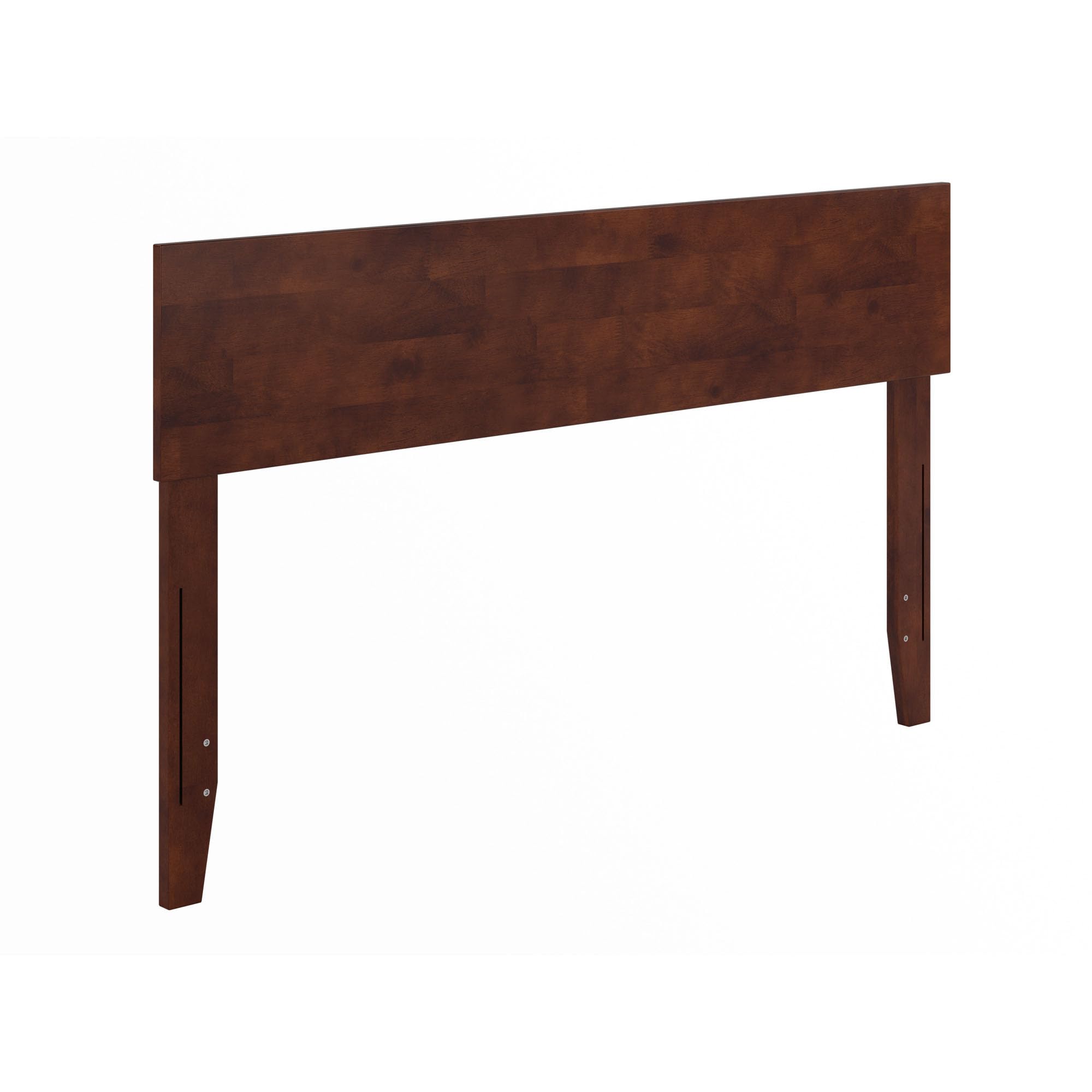 AFI Orlando Full Size Headboard with USB Charging Ports - Walnut Finish - Modern Bed Frame Headboard for Bedroom, Master Suite, Guest Room & Dorm Decor