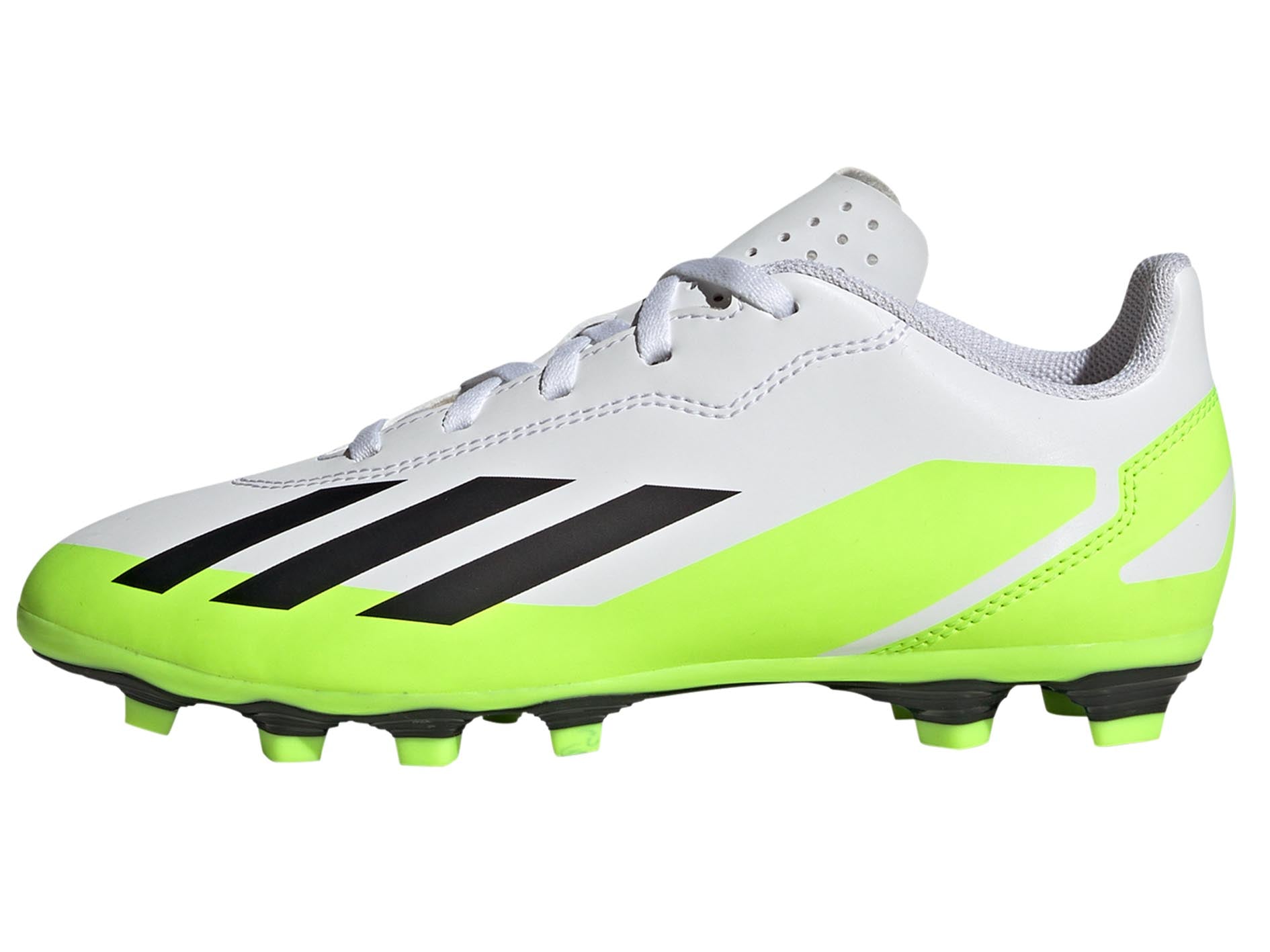 Adidas Kids XCrazyfast.4 FXG J Soccer Cleats - Lightweight & Durable for Youth Players - Perfect for Turf & Grass Fields