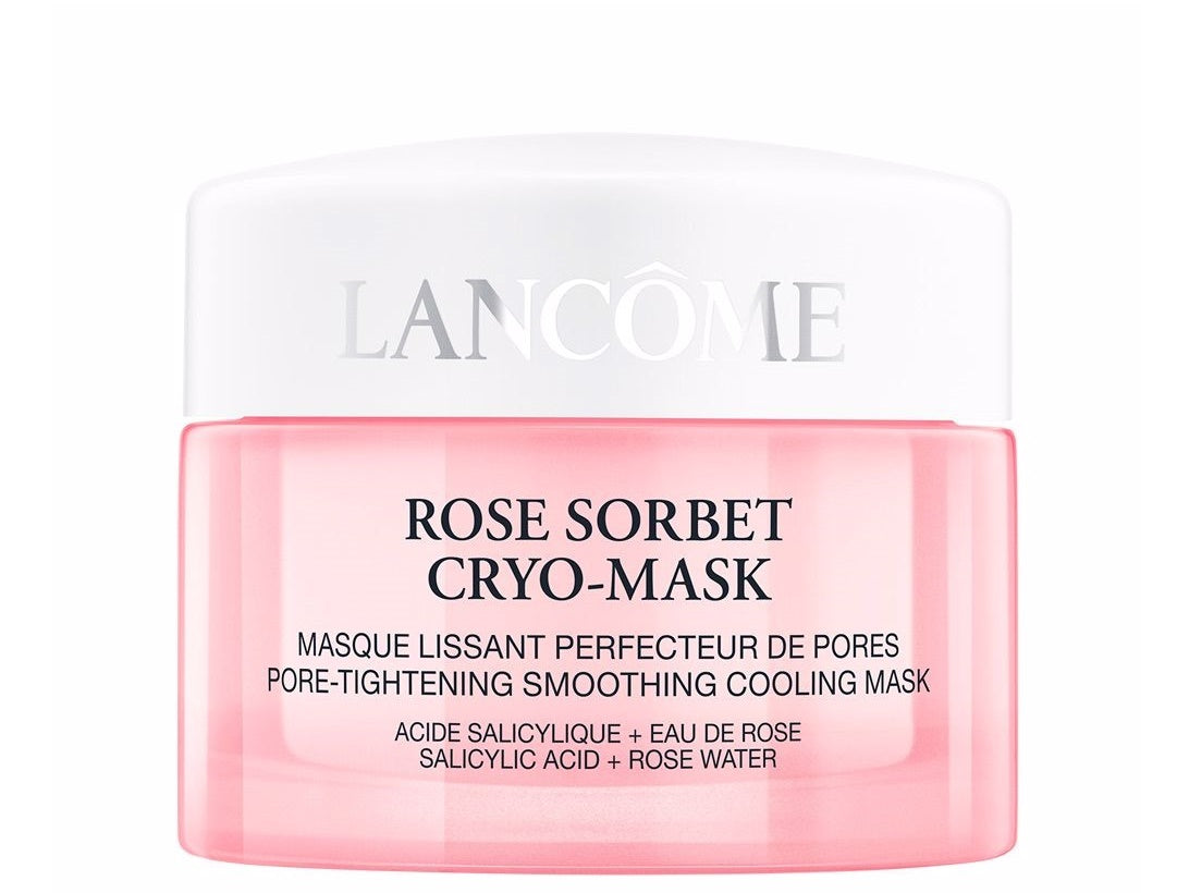 Lancome Rose Sorbet Cryo Mask - Hydrating & Soothing Facial Mask for Glowing Skin | Perfect for Spa Night & Self-Care Routine