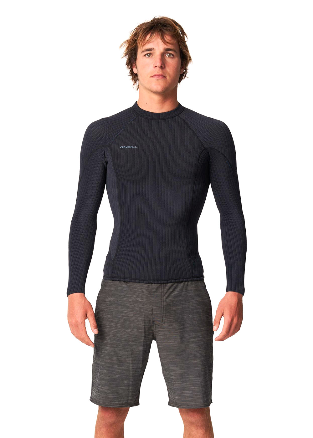O'Neill Men's Hyper Fire X 1.5mm Long Sleeve Wetsuit Jacket - Surfing, Diving & Water Sports Thermal Protection