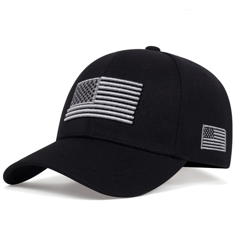 USA Flag Baseball Cap for Men & Women - Adjustable Snapback Hat - Stylish Bone Gorra Casquette - Perfect for Sports, Outdoor Activities & Patriotic Events
