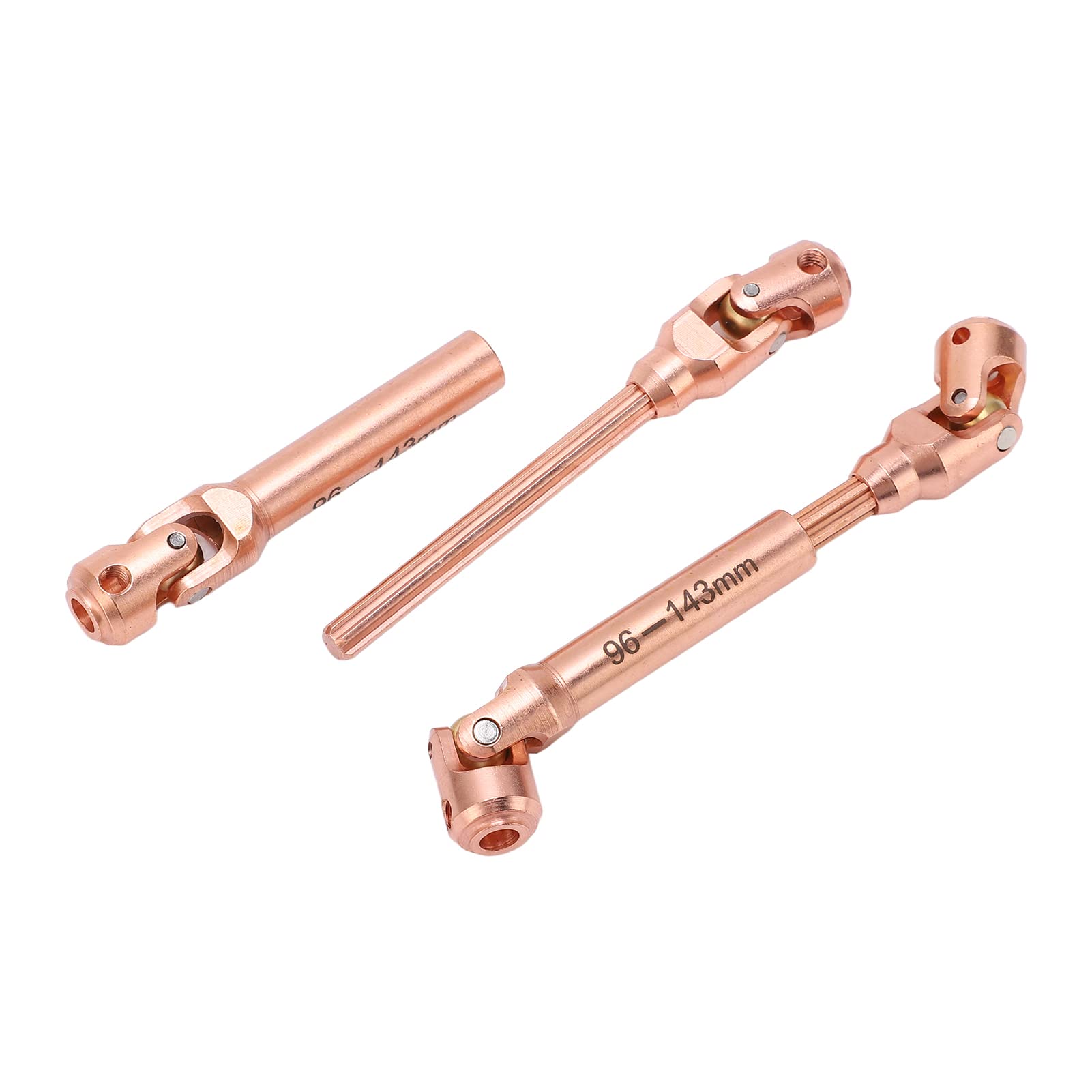 2Pcs Universal 1/10 RC Car Drive Shaft Upgrade Kit - 105mm Replacement Transmission Shaft for RC Car Repair & Accessories | Perfect for Off-Road Racing & Crawler RC Vehicles