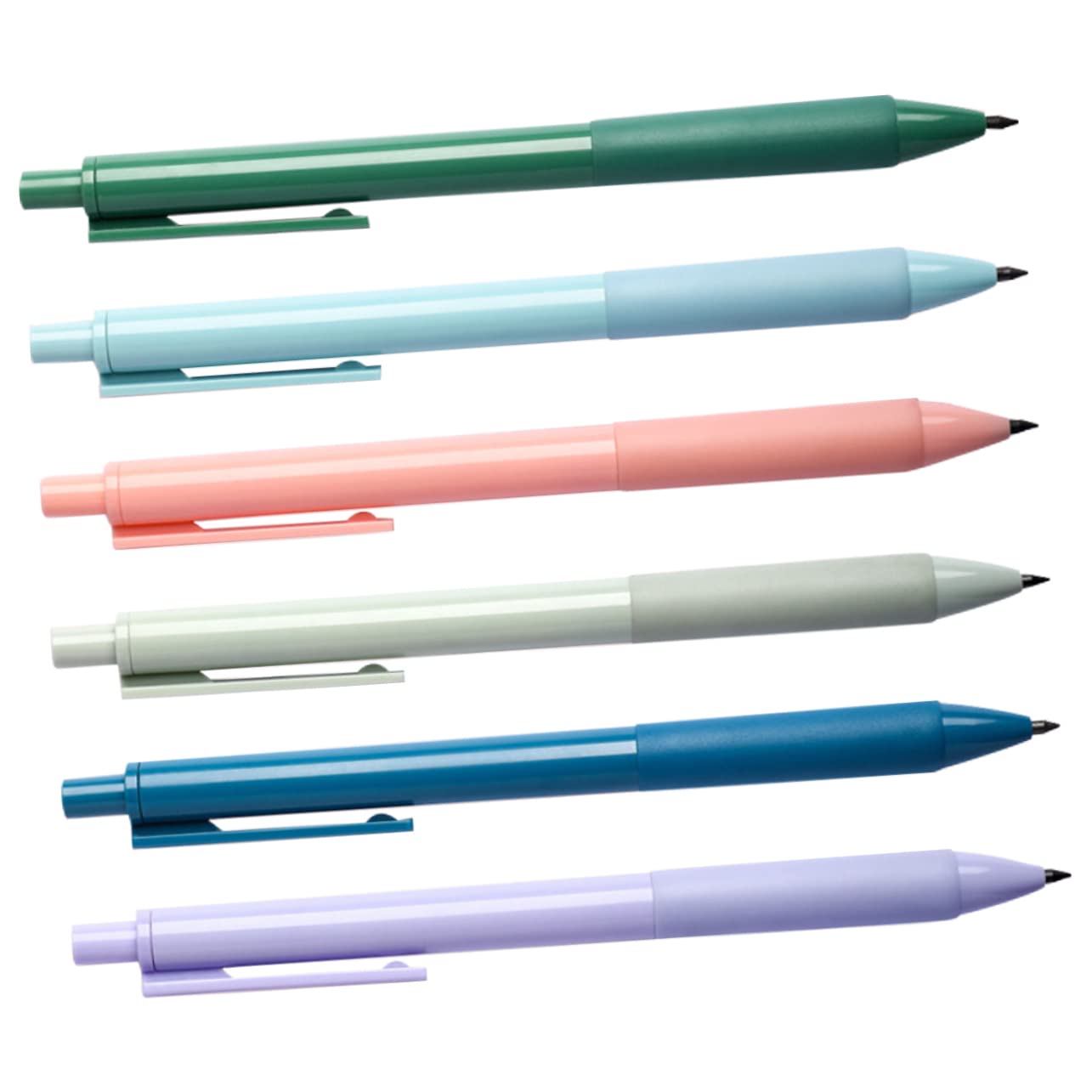 VILLCASE 6pcs Reusable Inkless Writing Pencils for Sketching, Drawing & Drafting - Perfect for Artists & Students