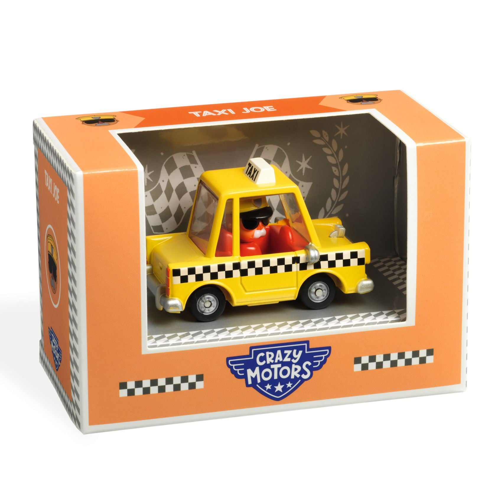 Crazy Motors & Taxi Joe - High-Speed Remote Control Cars for Kids & Adults - Perfect for Indoor & Outdoor Racing, Birthday Gifts, and Family Fun Activities